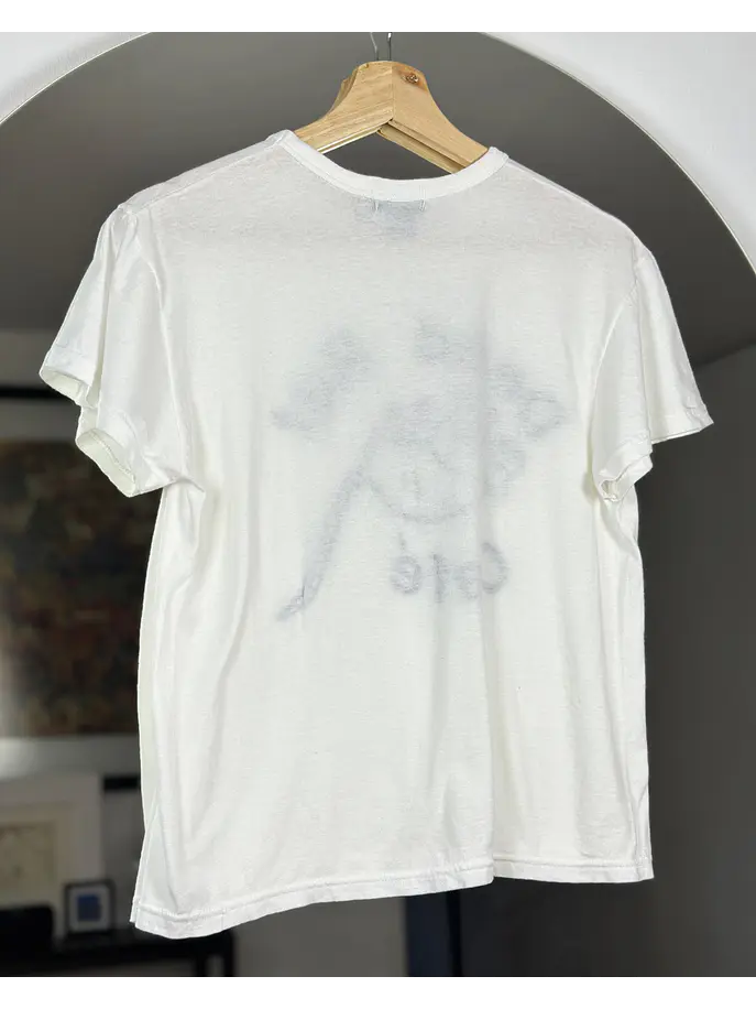 Polera blanca algodón  3