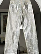 Pantalón de mezclilla metalizado - Miniatura 2