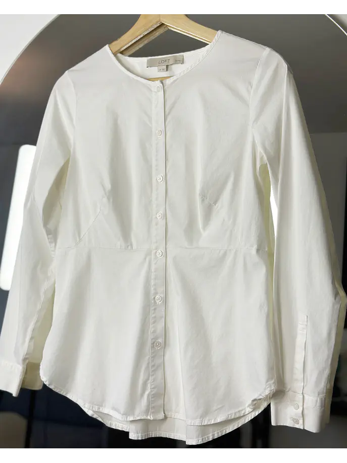 Camisa blanca entallada 2