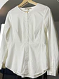 Camisa blanca entallada - Miniatura 2