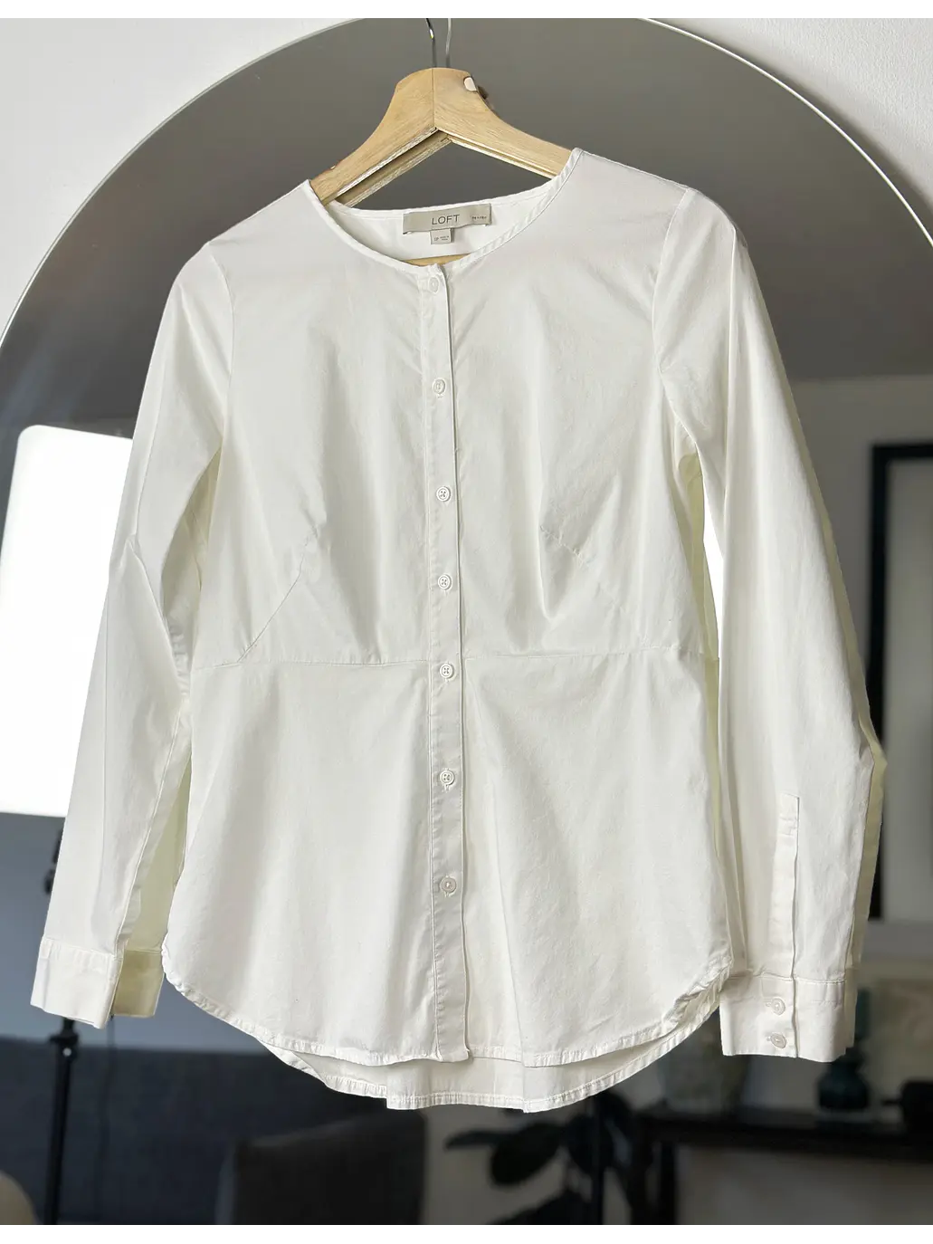 Camisa blanca entallada 1