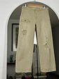 Pantalón beige tiro bajo - Miniatura 5