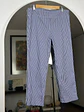 Pantalón capri rayado - Miniatura 1