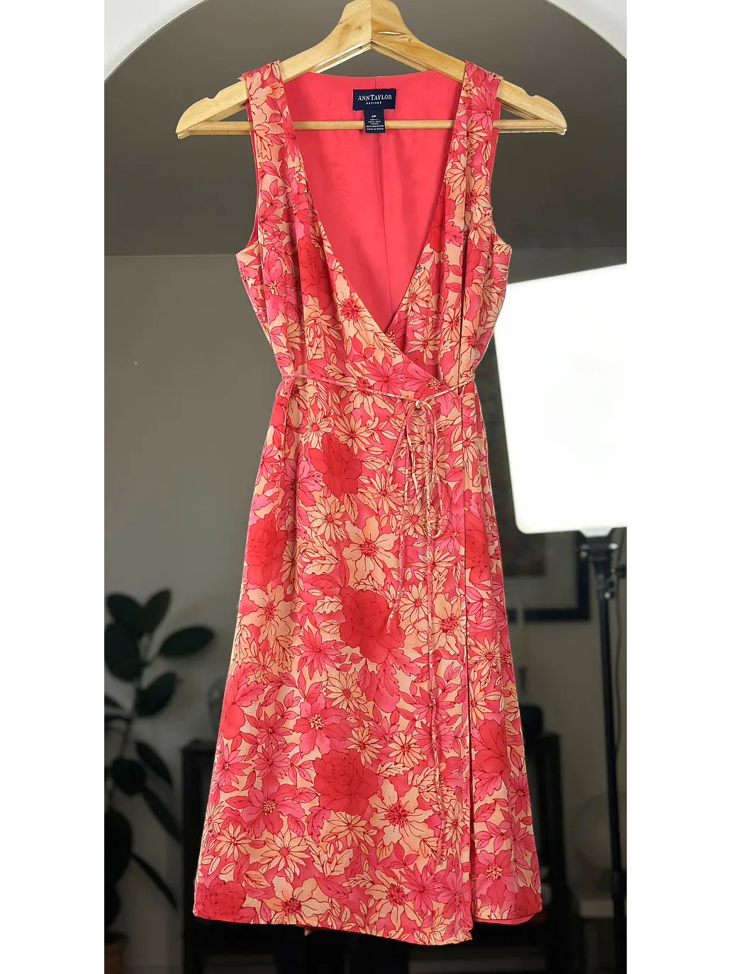 Vestido floreado de seda 3