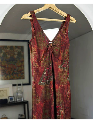 Vestido vintage estapado