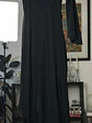 Enterito negro con mesh drapeado - Miniatura 5