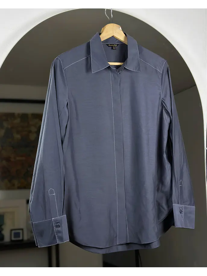 Camisa ploma azulada 4