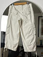 Pantalón capri beige  - Miniatura 3