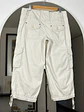 Pantalón capri beige  - Miniatura 4
