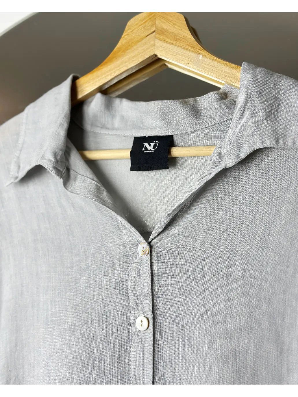 Camisa de lino oversize  4