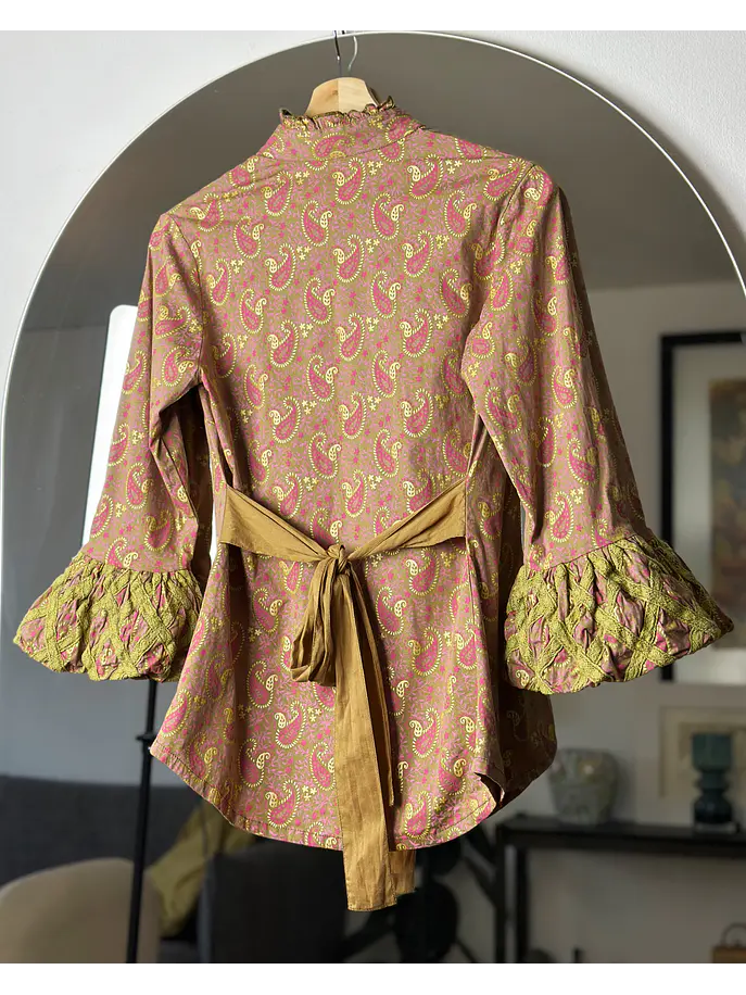 Camisa diseño paisley 5