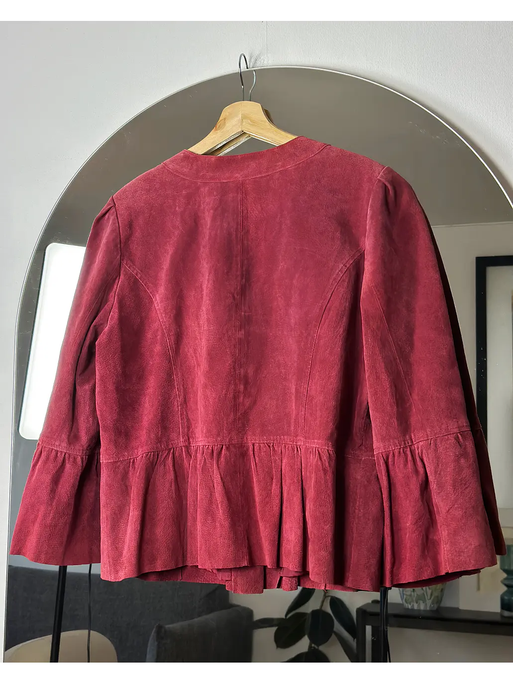 Chaqueta de cuero roja 5