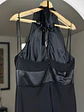 Vestido negro halter - Miniatura 5