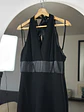 Vestido negro halter - Miniatura 2