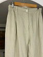 Pantalón lino beige - Miniatura 7