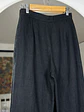 Pantalón de lino negro - Miniatura 6