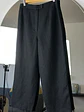 Pantalón de lino negro - Miniatura 4
