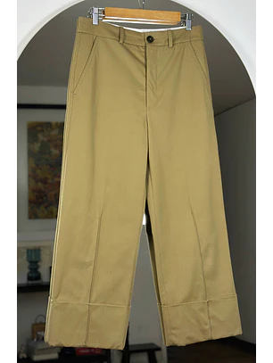 Pantalón sastrero beige