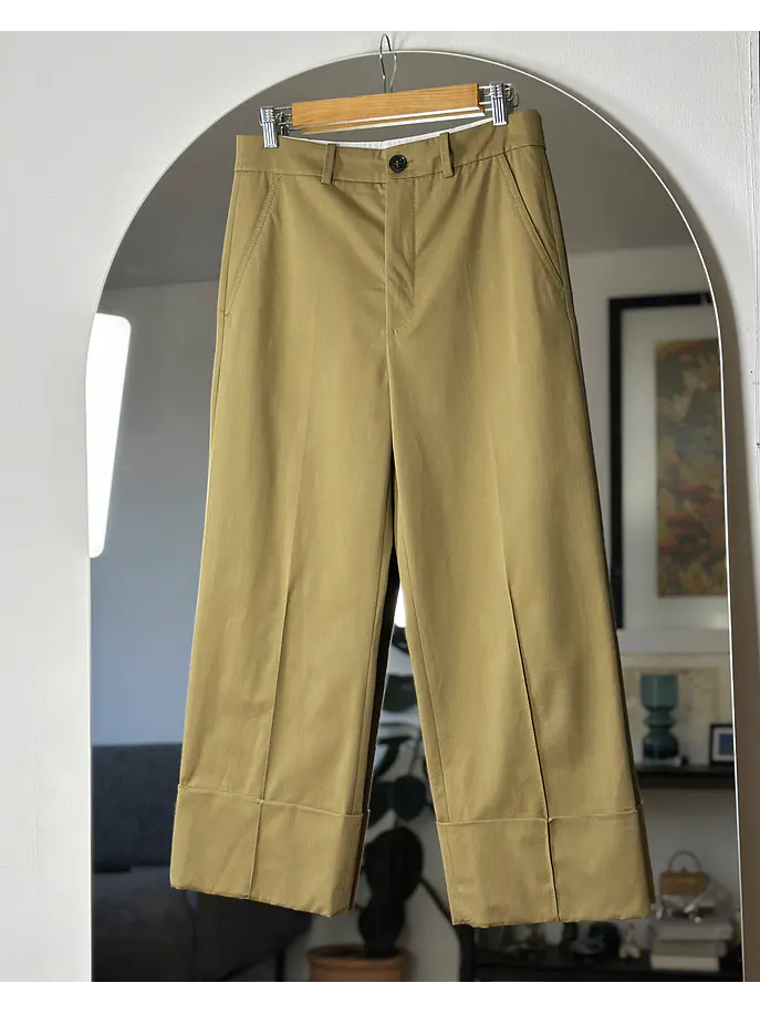 Pantalón sastrero beige 2