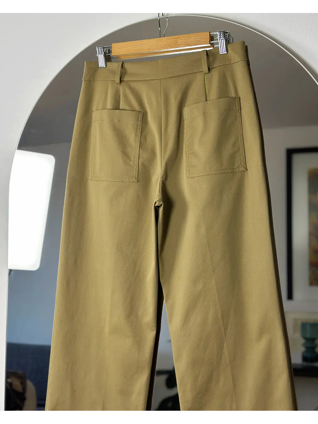 Pantalón sastrero beige 3