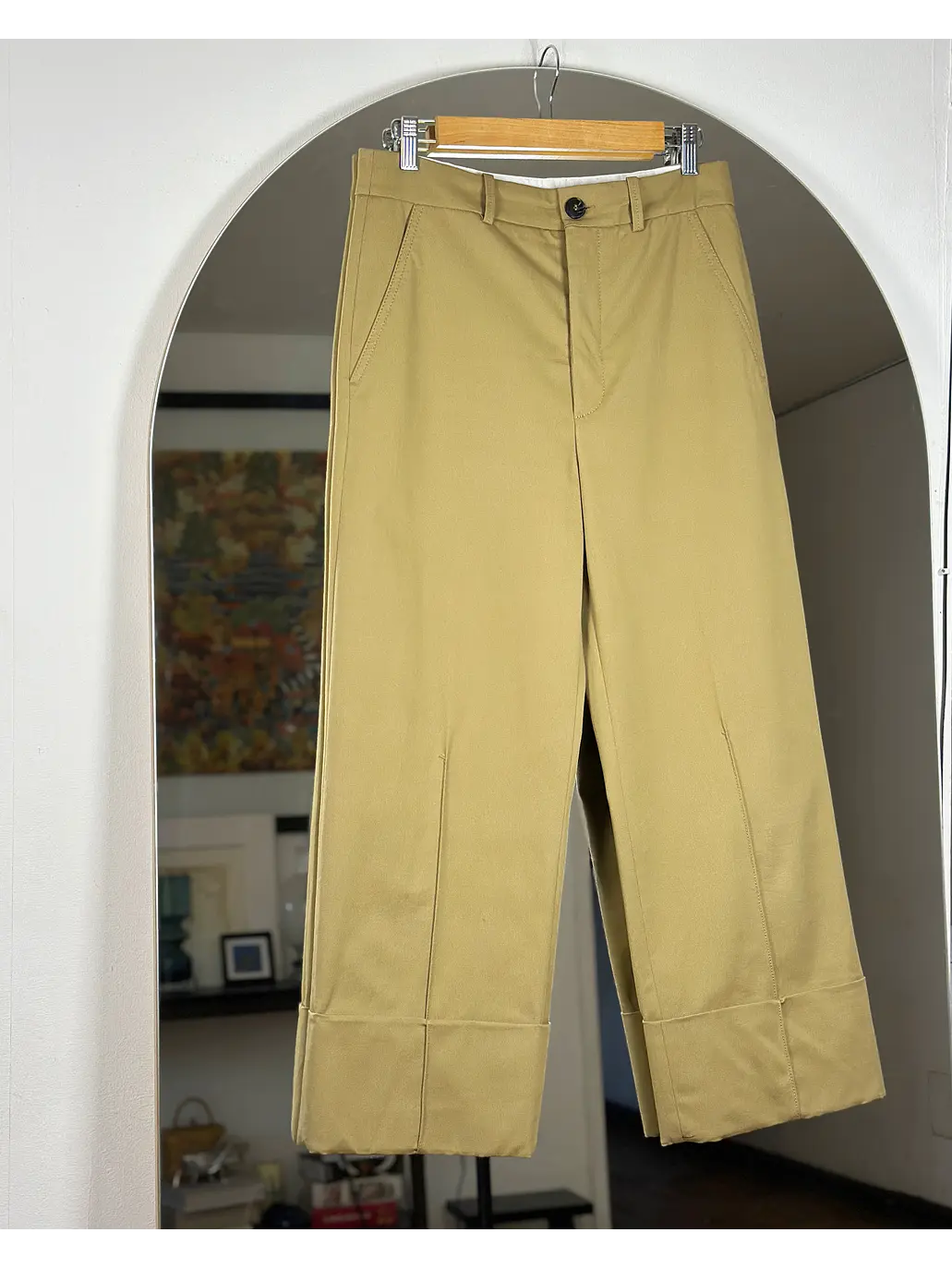 Pantalón sastrero beige 5