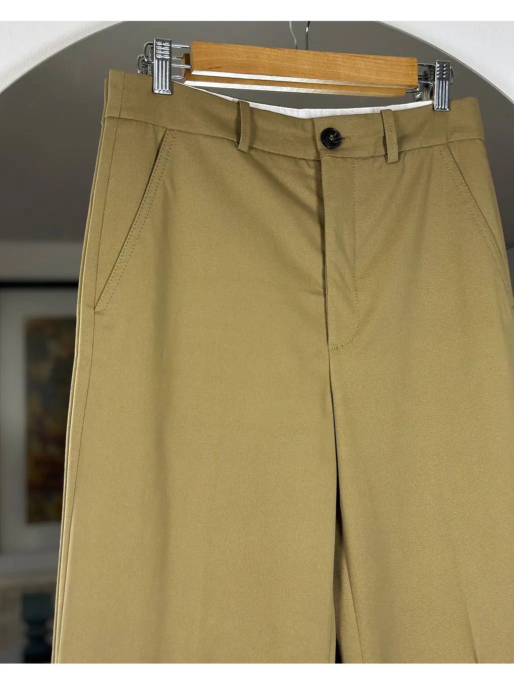 Pantalón sastrero beige 6