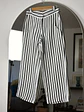 Pantalón de lino rayado - Miniatura 5