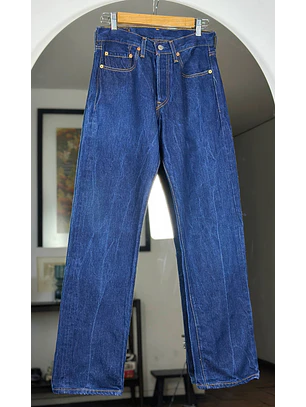 Pantalón azul de mezclilla 