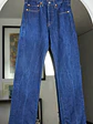 Pantalón azul de mezclilla  - Miniatura 1