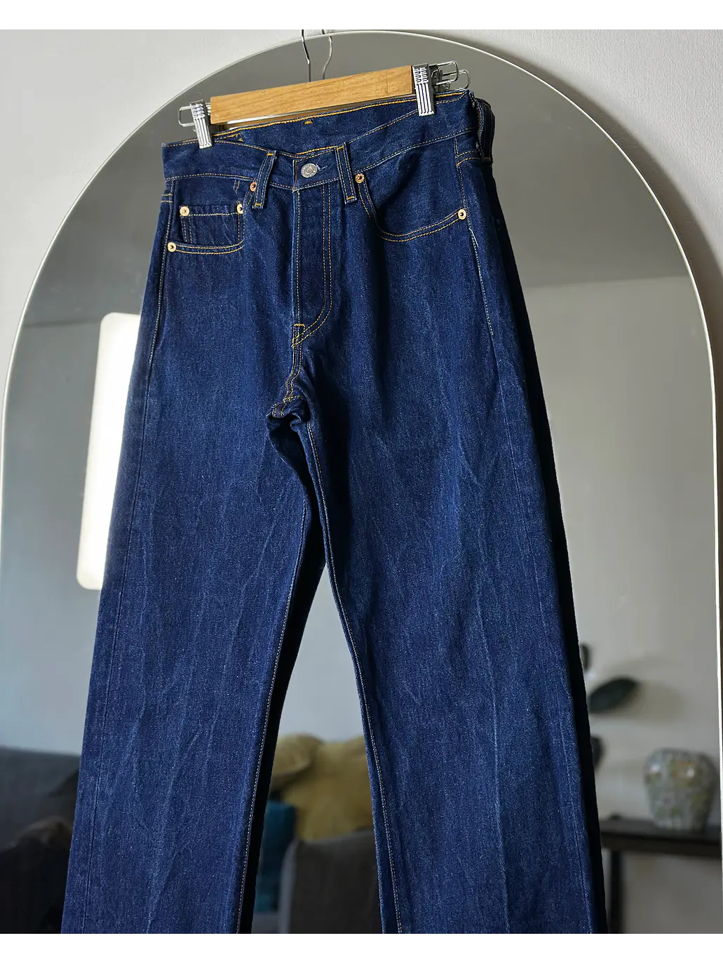 Pantalón azul de mezclilla  5
