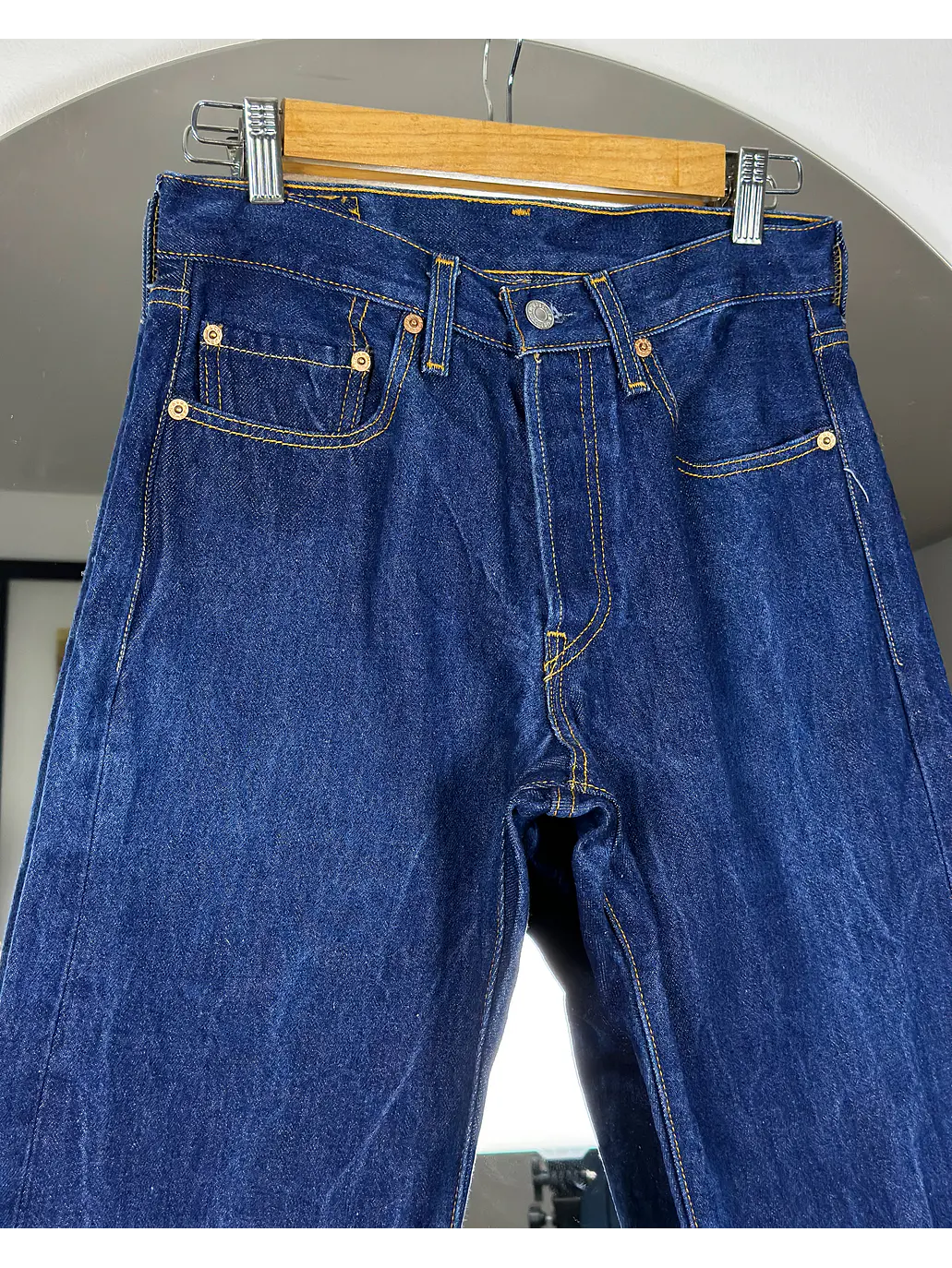 Pantalón azul de mezclilla  6