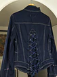 Chaqueta azul de algodón  - Miniatura 5