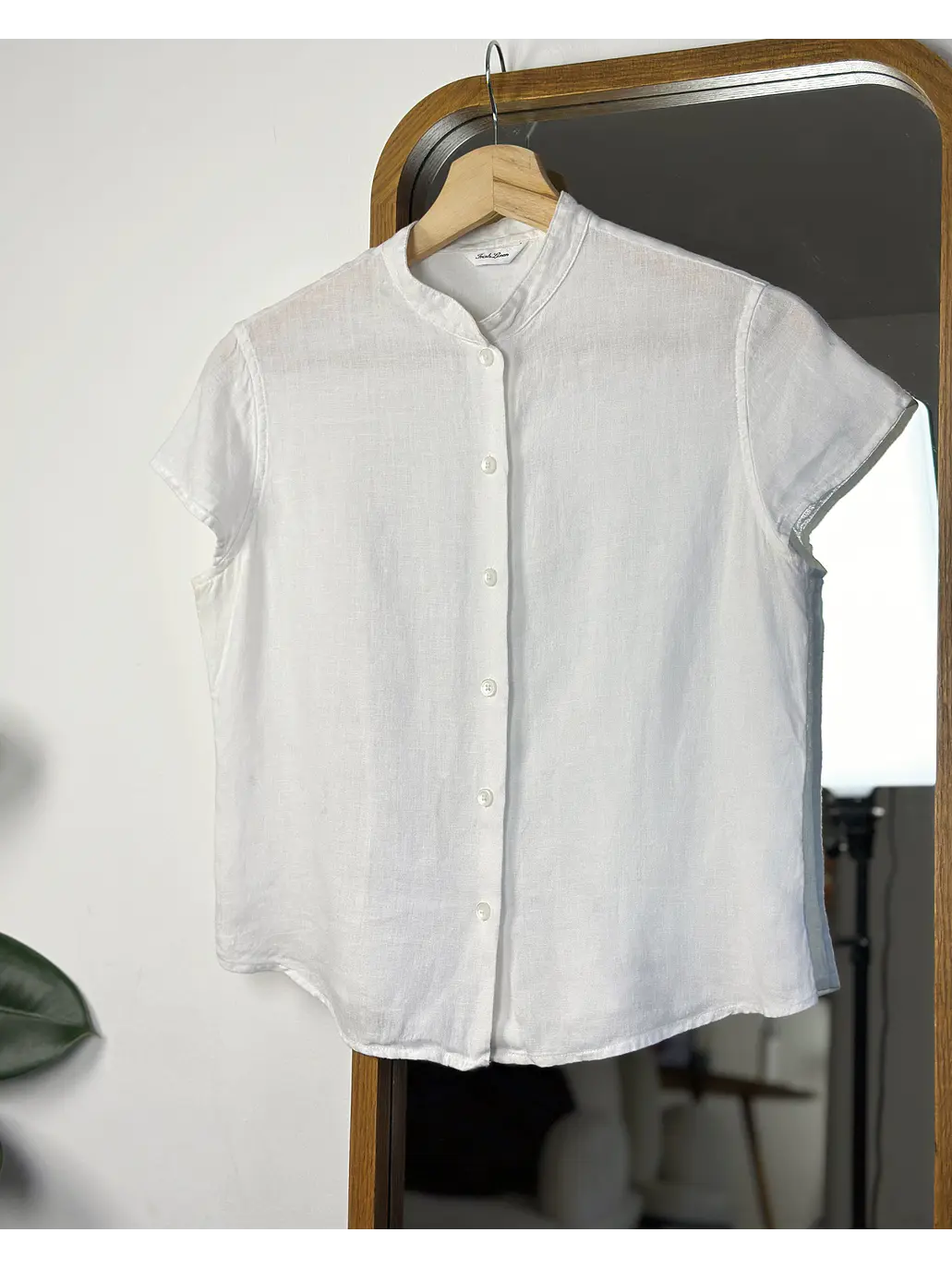 Camisa lino blanca  3