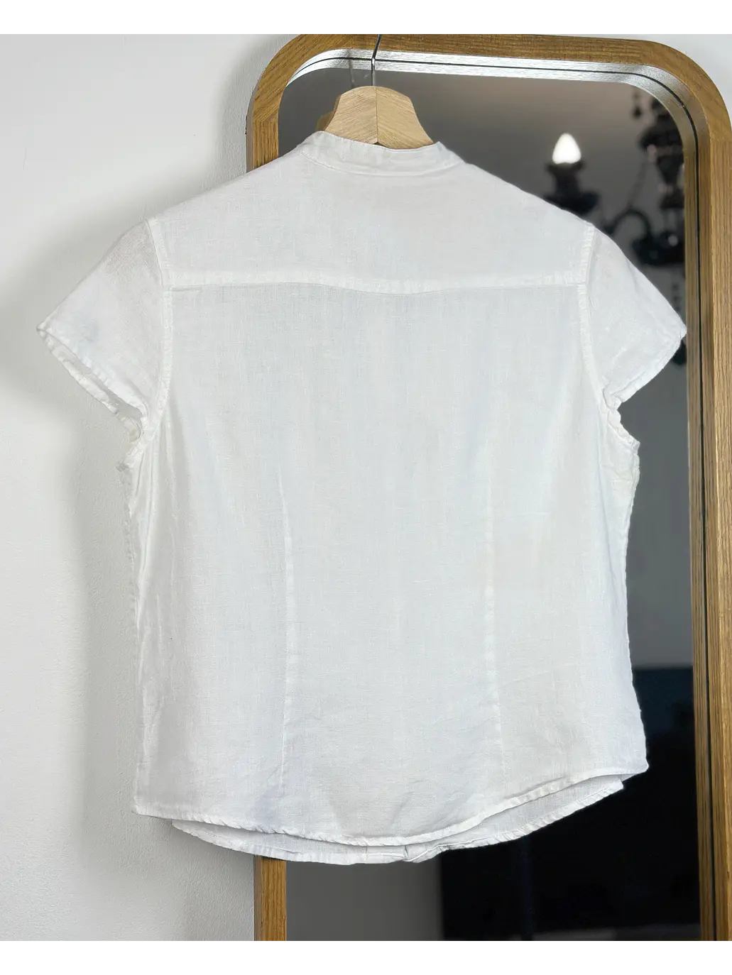 Camisa lino blanca  4