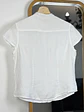 Camisa lino blanca  - Miniatura 4