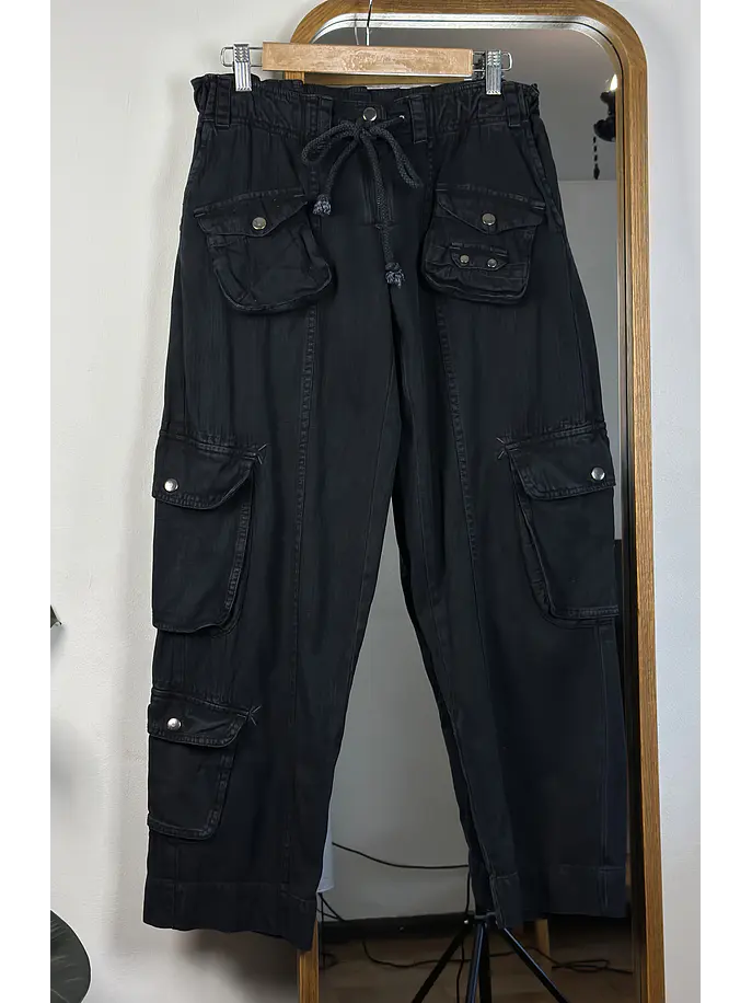 Pantalón azul cargo 1