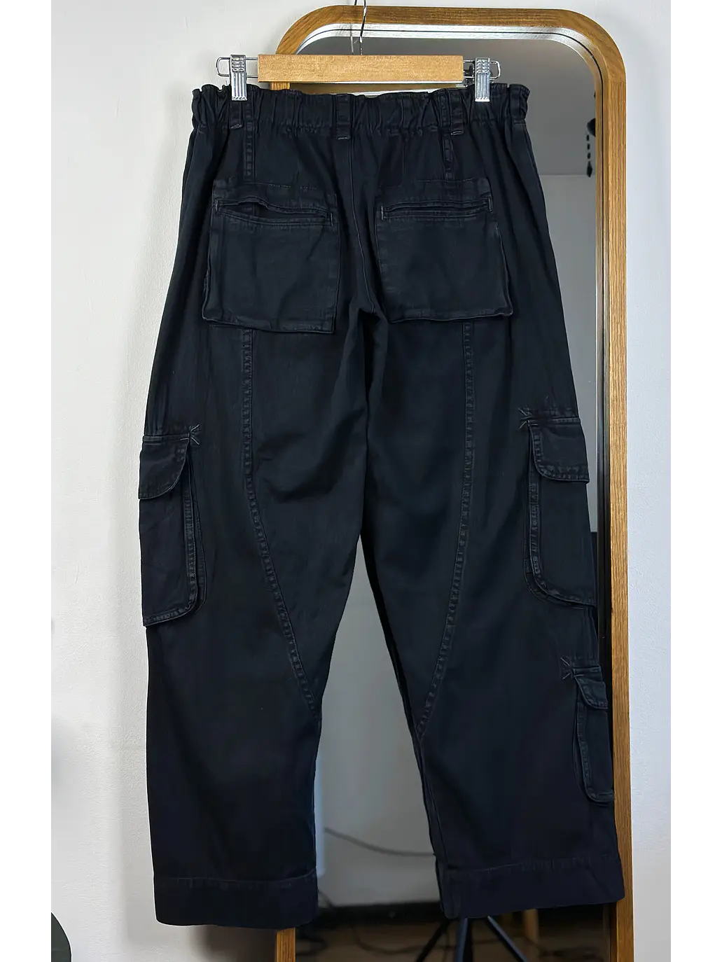 Pantalón azul cargo 3