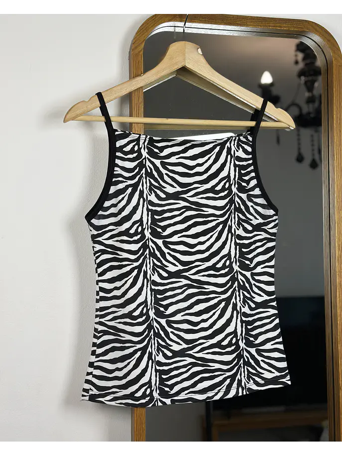 Top animal print 2