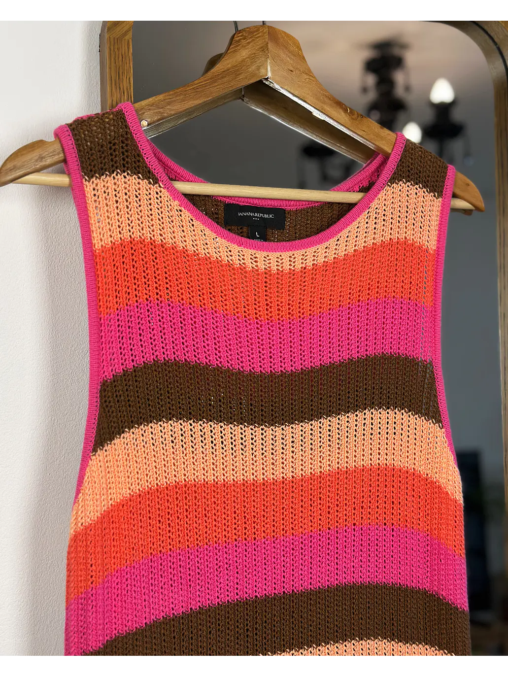 Vestido rayado de punto 2