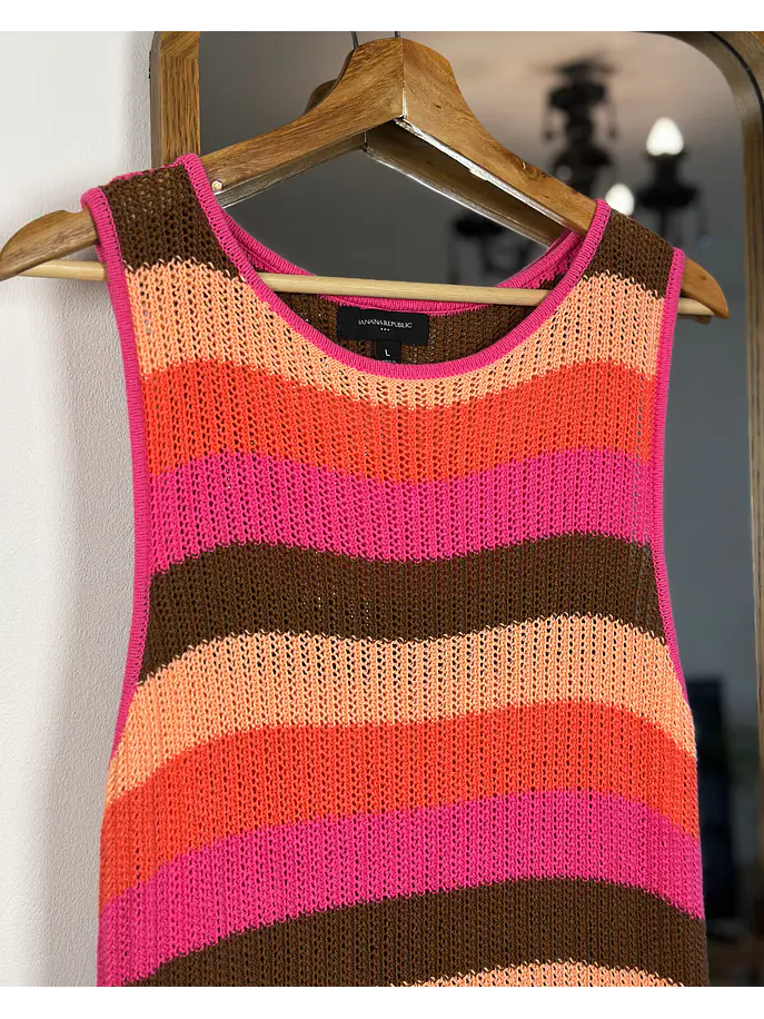 Vestido rayado de punto 2