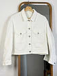Chaqueta de mezclilla blanca - Miniatura 1