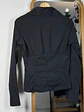 Camisa negra escotada - Miniatura 3
