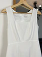Vestido blanco lino - Miniatura 4