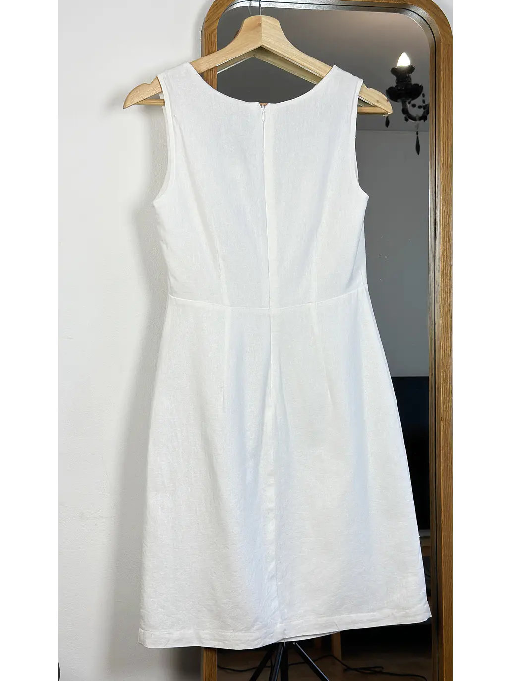 Vestido blanco lino 6