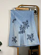 Falda denim floreada - Miniatura 1