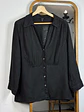 Camisa de lino negro - Miniatura 3
