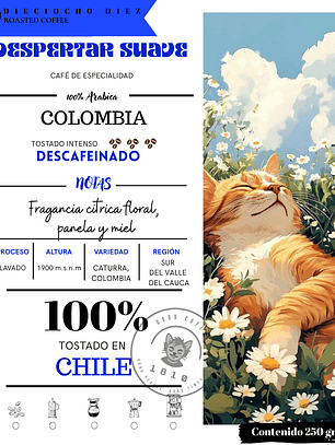 Despertar Suave - Colombia (Descafeinado Natural)