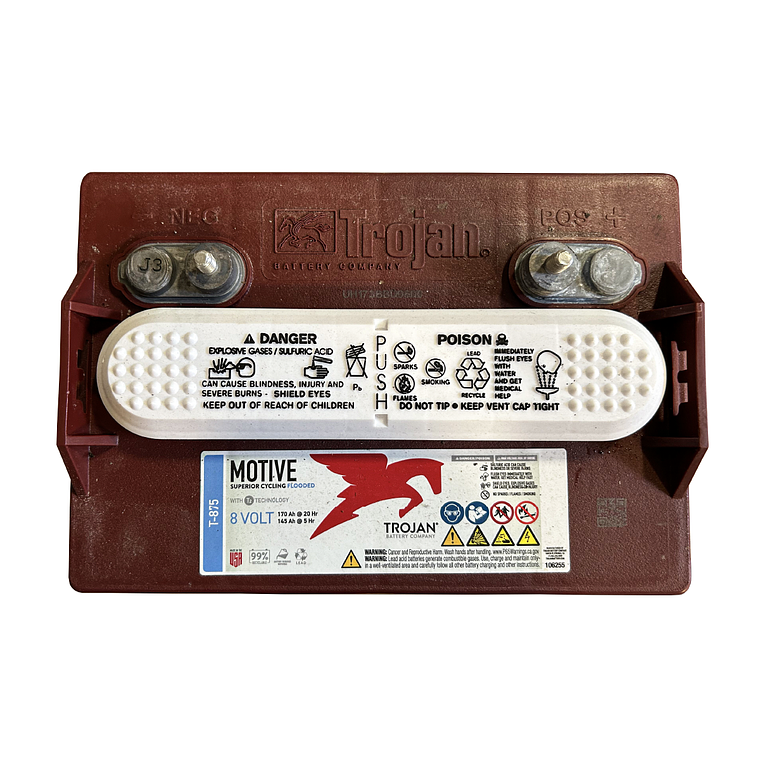 T-875 Batería Trojan Ciclo Profundo 8V - 170Ah 3
