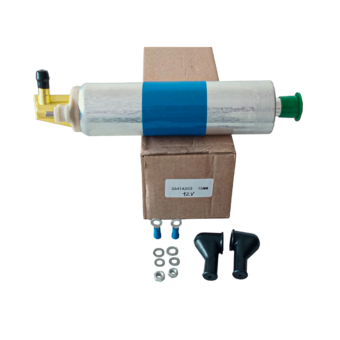 2641A203 12V 15mm Bomba Eléctrica Elevación de Combustible Genérica 1