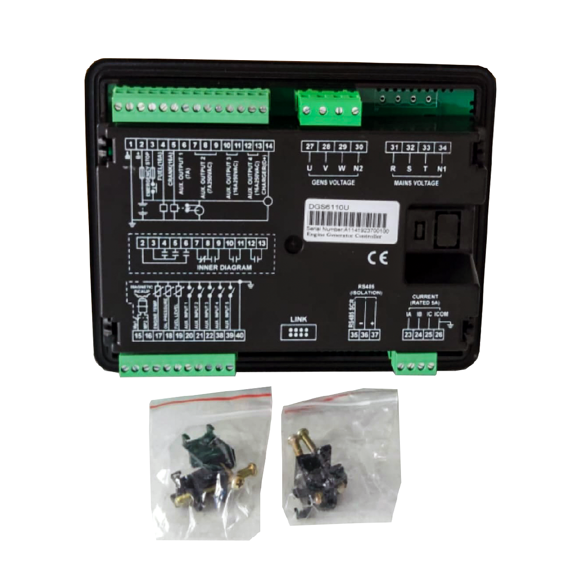 6110U Controlador Tipo Smartgen Genérico 3